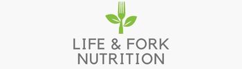 life and fork nutrition logo